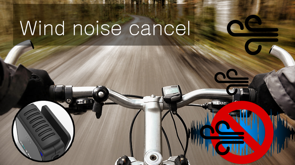 BbRadio heeft wind geluidsonderdrukking