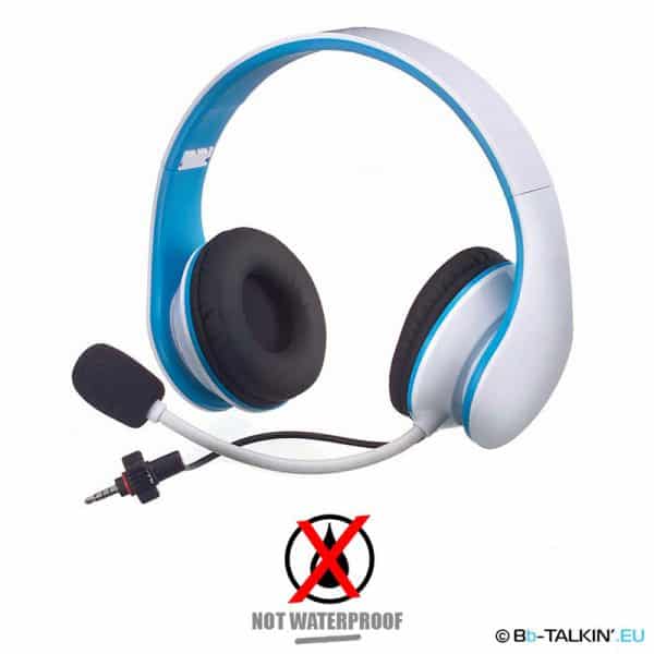 BbTalkin (non-waterproof) Stereo headphone