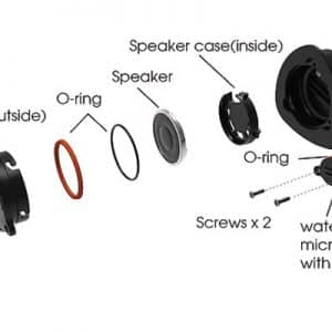 BbTalkin helmet speaker pad nad long boom microphone product specification