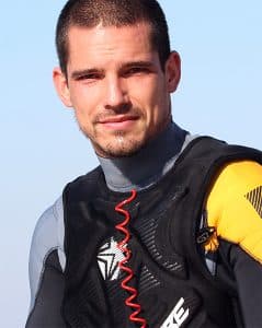 BbTalkin Team member Francois Lavergne Jetski