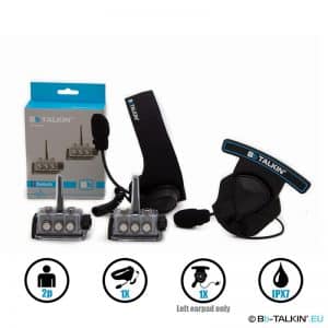 BbTalkin Advance 2p-Pack mit Sport-Headset und Mono-Helmheadset