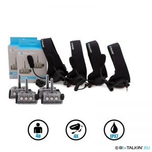 BbTalkin Advance 4p pack with 4x sportset