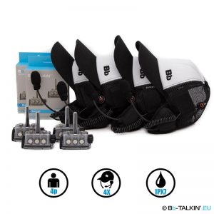 BbTalkin Advance 4p pack with 4x surf cap