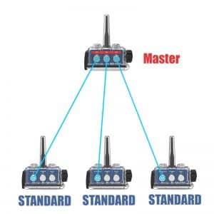 Four person live connection with MASTER 3.0 and STANDARD 3.0